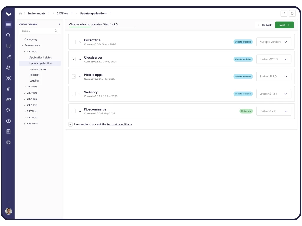 Florisoft - Meer controle over software-updates